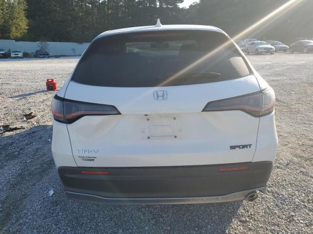 3CZRZ1H5XSM718930 - 2025 HONDA HR-V SPORT WHITE photo 6