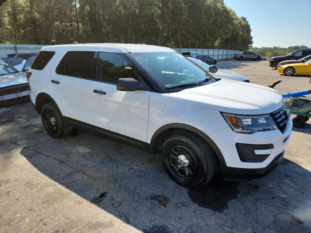 1FM5K8AR9KGA12892 - 2019 FORD EXPLORER POLICE INTERCEPTOR Biały zdjęcie 4