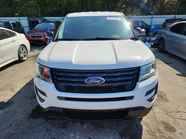 1FM5K8AR9KGA12892 - 2019 FORD EXPLORER POLICE INTERCEPTOR Biały zdjęcie 5