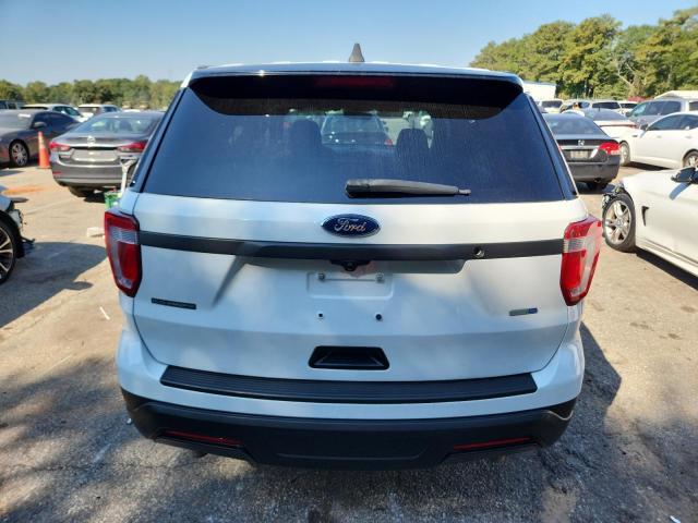 1FM5K8AR9KGA12892 - 2019 FORD EXPLORER POLICE INTERCEPTOR Biały zdjęcie 6