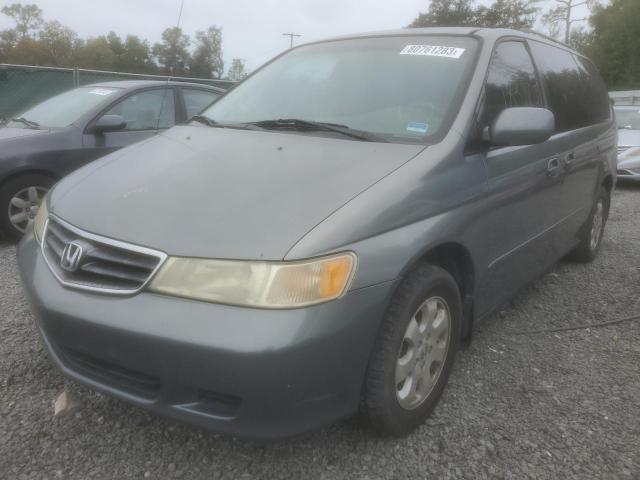 5FNRL18642B000309 - 2002 HONDA ODYSSEY EX GRAY photo 1