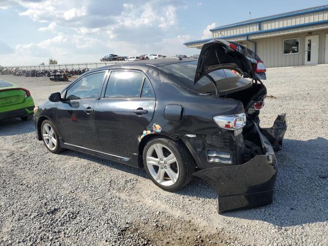 5YFBU4EE6DP098682 - 2013 TOYOTA COROLLA BASE أسود صورة 2