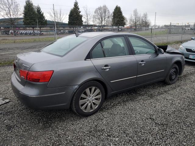 5NPEU4AC8AH650564 - 2010 HYUNDAI SONATA SE GRAY photo 3