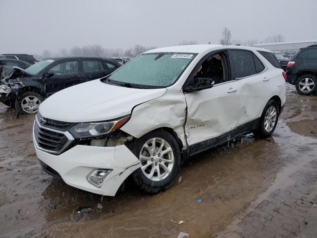 2GNAXJEV9J6265462 - 2018 CHEVROLET EQUINOX LT WHITE photo 1