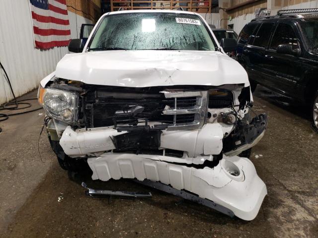 1FMCU59H08KA80306 - 2008 FORD ESCAPE HEV WHITE photo 5