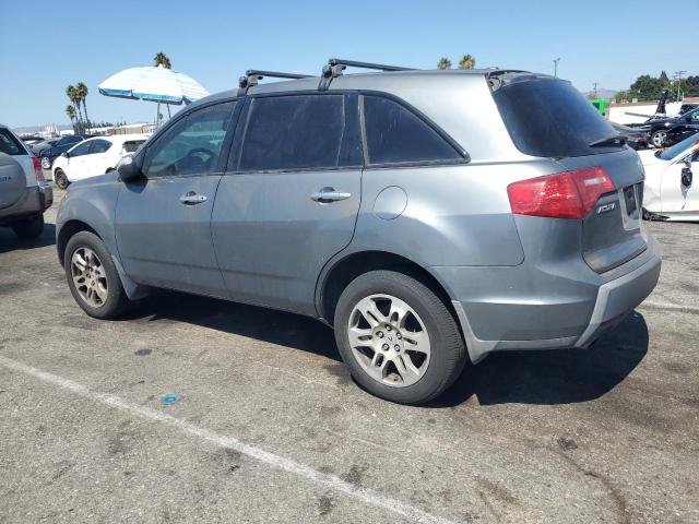 2HNYD28699H510913 - 2009 ACURA MDX TECHNOLOGY GRAY photo 2