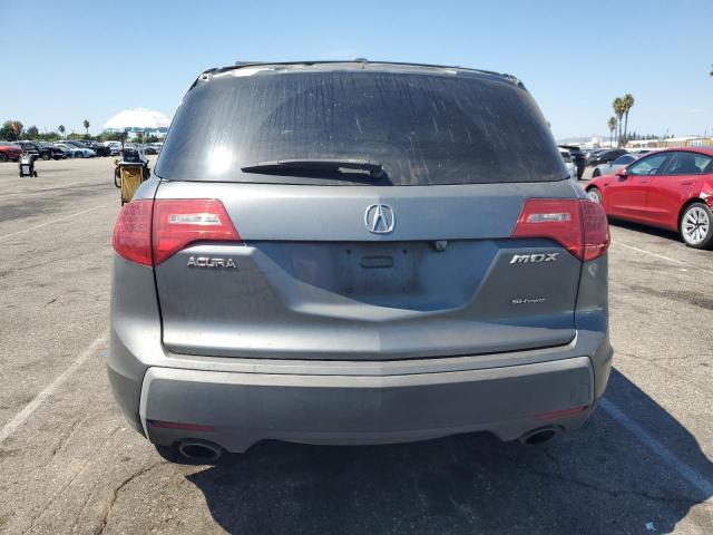 2HNYD28699H510913 - 2009 ACURA MDX TECHNOLOGY GRAY photo 6