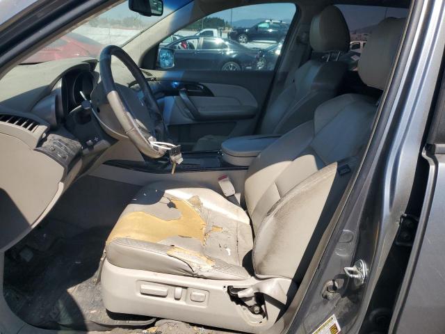 2HNYD28699H510913 - 2009 ACURA MDX TECHNOLOGY GRAY photo 7