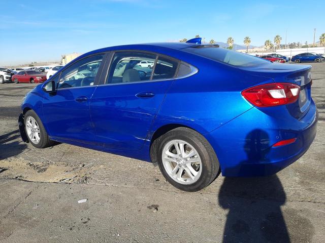 1G1BE5SM2G7305260 - 2016 CHEVROLET CRUZE LT BLUE photo 2