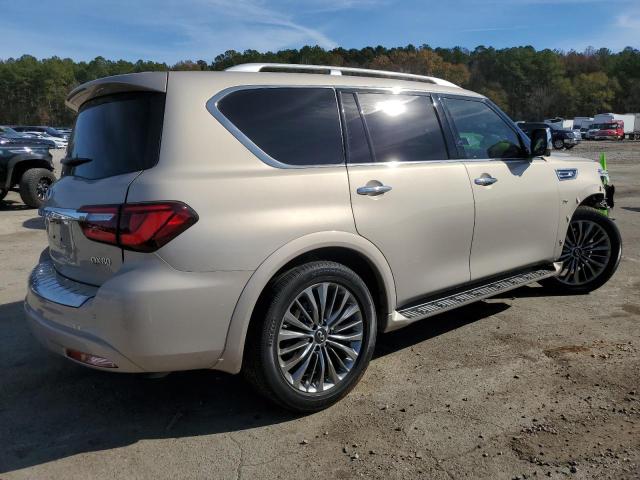 JN8AZ2NF7J9664185 - 2018 INFINITI QX80 BASE BEIGE photo 3