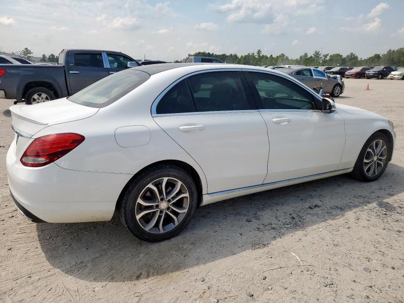 55SWF4KBXGU137326 - 2016 MERZ C 300 4MATIC WHITE photo 3