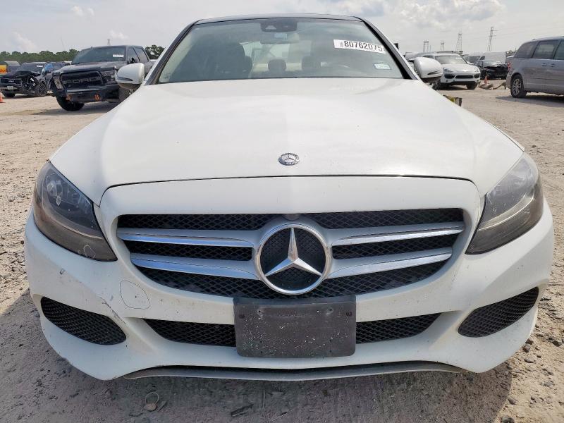 55SWF4KBXGU137326 - 2016 MERZ C 300 4MATIC WHITE photo 5