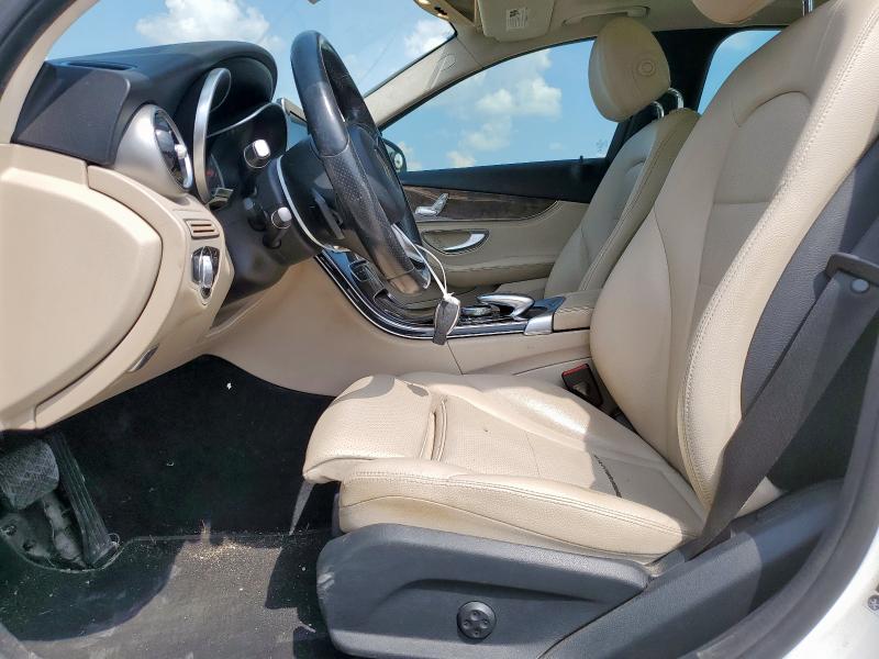 55SWF4KBXGU137326 - 2016 MERZ C 300 4MATIC WHITE photo 7