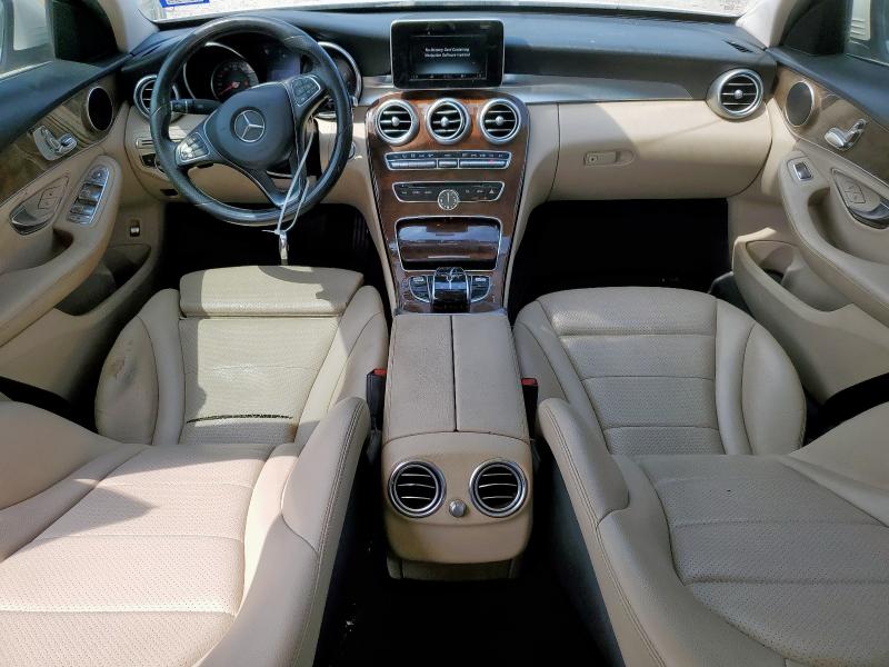 55SWF4KBXGU137326 - 2016 MERZ C 300 4MATIC WHITE photo 8