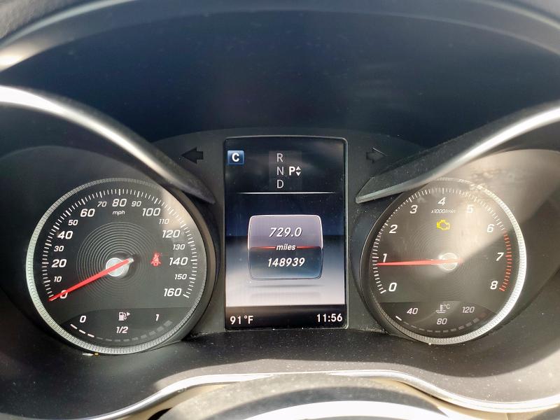 55SWF4KBXGU137326 - 2016 MERZ C 300 4MATIC WHITE photo 9