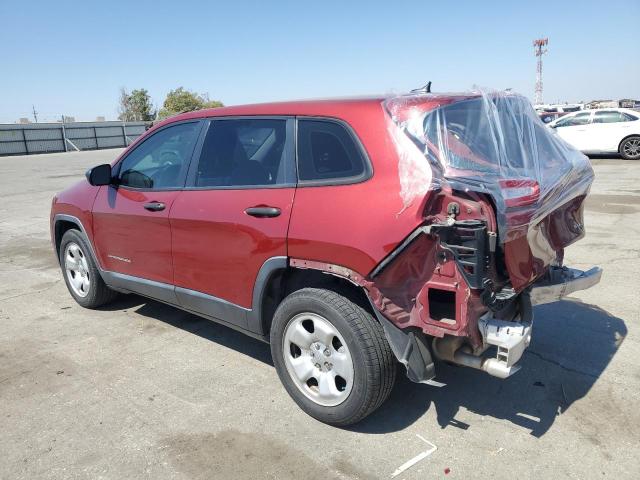 1C4PJLAB9EW312853 - 2014 JEEP CHEROKEE SPORT 红色 照片 2