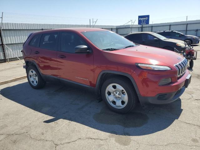 1C4PJLAB9EW312853 - 2014 JEEP CHEROKEE SPORT 红色 照片 4