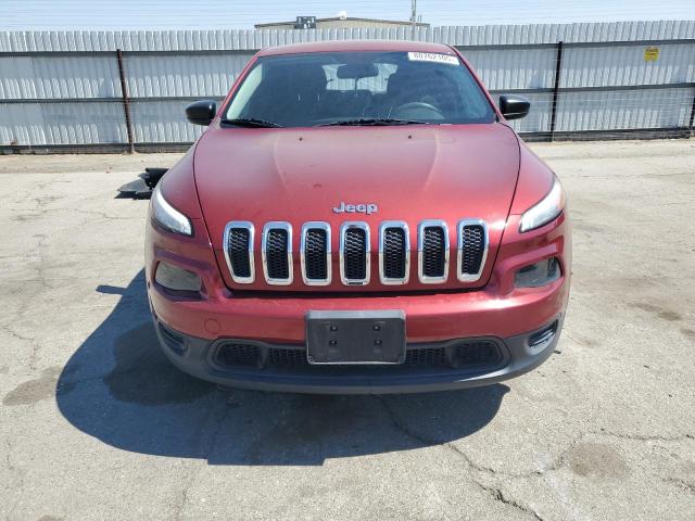 1C4PJLAB9EW312853 - 2014 JEEP CHEROKEE SPORT 红色 照片 5