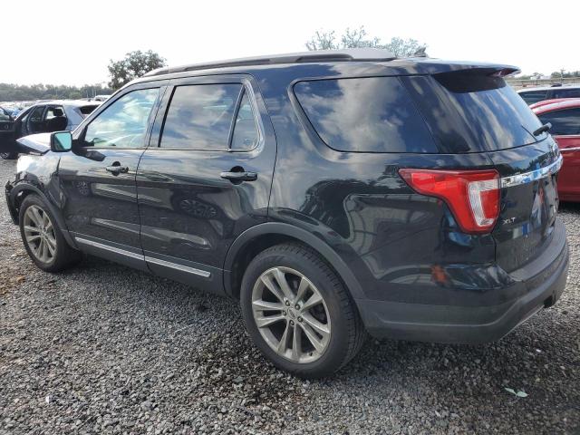 1FM5K7D8XKGA75822 - 2019 FORD EXPLORER XLT Черный фото 2