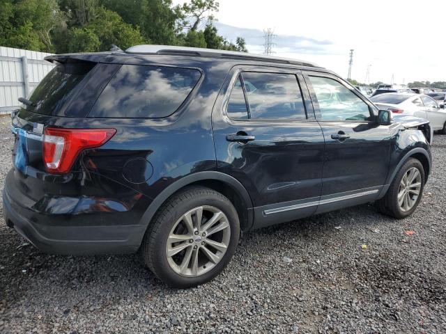 1FM5K7D8XKGA75822 - 2019 FORD EXPLORER XLT Черный фото 3
