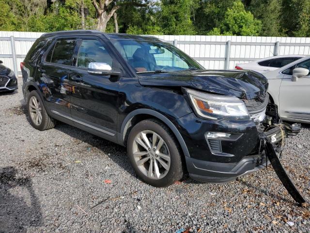 1FM5K7D8XKGA75822 - 2019 FORD EXPLORER XLT Черный фото 4
