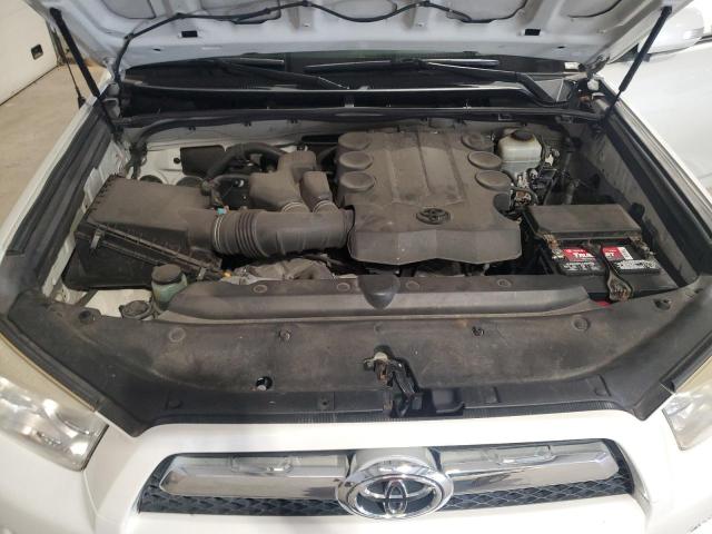 JTEBU5JR4A5007637 - 2010 TOYT 4RUNNER SR5 თეთრი ფოტო 12