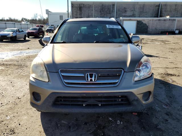 SHSRD78966U411221 - 2006 HONDA CR-V SE BEIGE photo 5