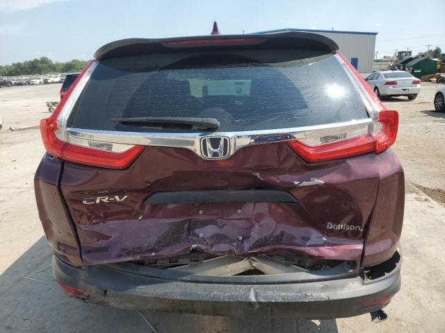 5J6RW5H31KL000666 - 2019 HONDA CR-V LX Bordo foto 6