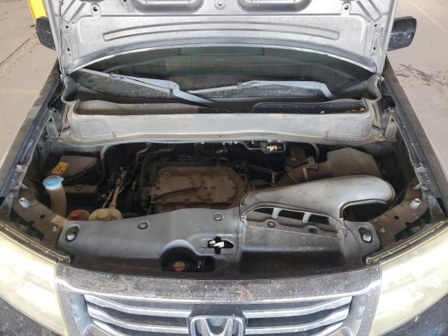 5FNYF3H5XCB025982 - 2012 HONDA PILOT EXL BLACK photo 12