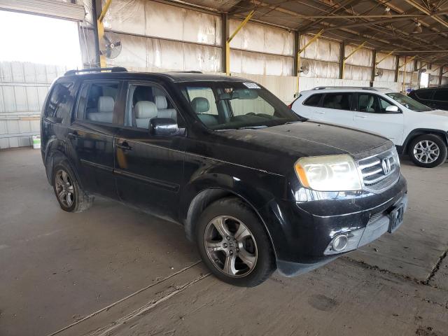 5FNYF3H5XCB025982 - 2012 HONDA PILOT EXL BLACK photo 4