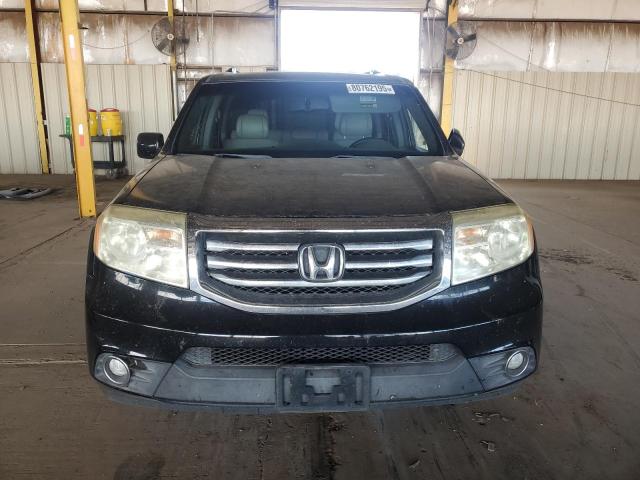 5FNYF3H5XCB025982 - 2012 HONDA PILOT EXL BLACK photo 5
