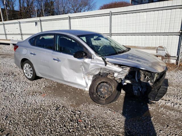 3N1AB7AP5HY402443 - 2017 NISSAN SENTRA S GRAY photo 4