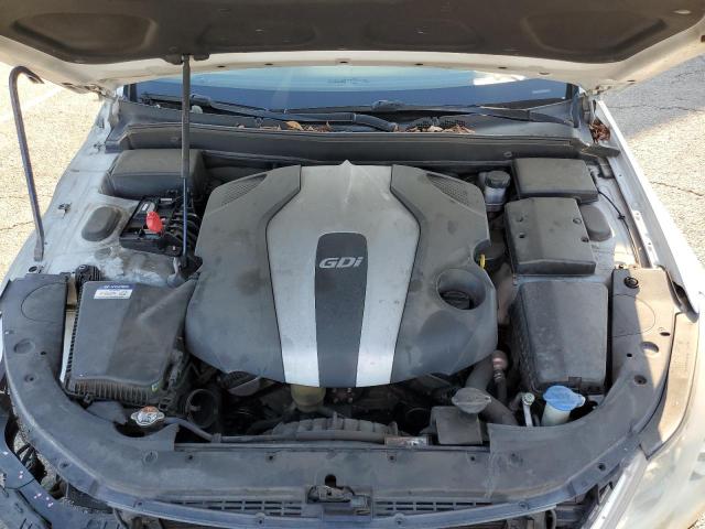 KMHGC4DD5DU241797 - 2013 HYUNDAI GENESIS 3.8L WHITE photo 11