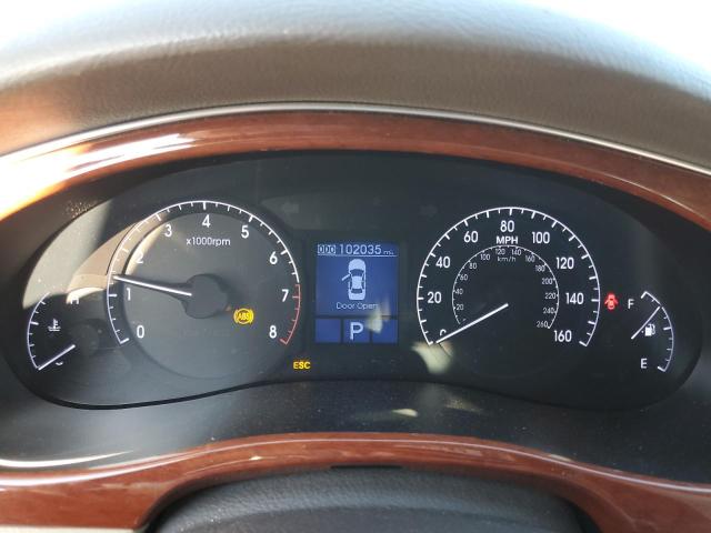 KMHGC4DD5DU241797 - 2013 HYUNDAI GENESIS 3.8L WHITE photo 9