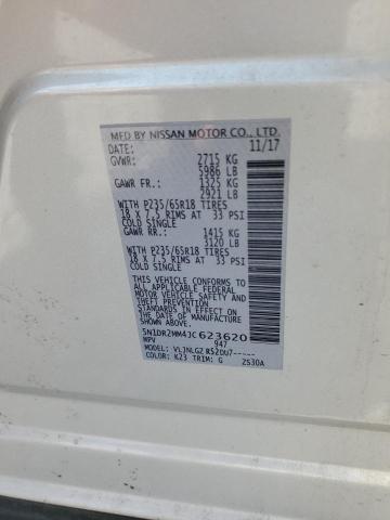 5N1DR2MM4JC623620 - 2018 NISS PATHFINDER S Argent photo 12