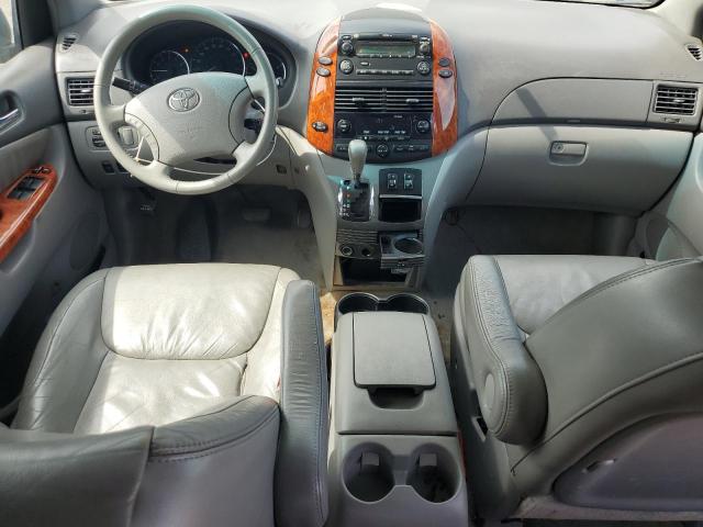 5TDYK4CC9AS336609 - 2010 TOYOTA SIENNA XLE BLUE photo 8