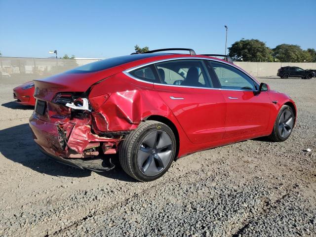 5YJ3E1EB2LF710943 - 2020 TESLA MODEL 3 RED photo 3