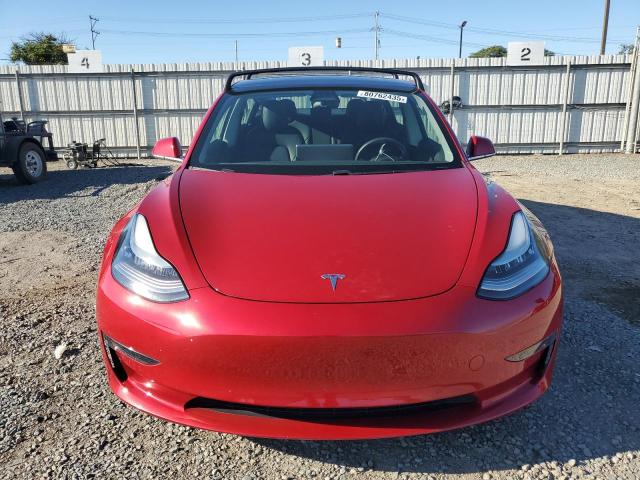 5YJ3E1EB2LF710943 - 2020 TESLA MODEL 3 RED photo 5