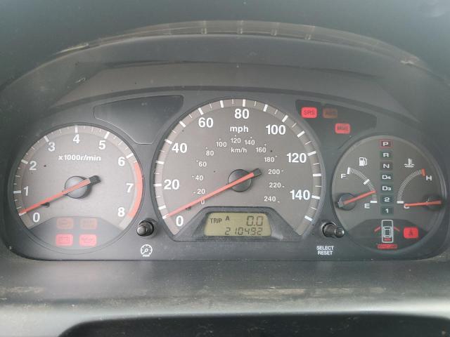 1HGCG22502A009809 - 2002 HONDA ACCORD EX Қара фото 9