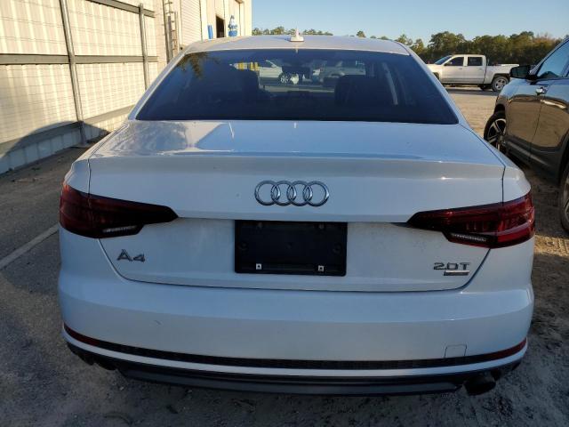 WAUKMAF4XJA125089 - 2018 AUDI A4 PREMIUM WHITE photo 6