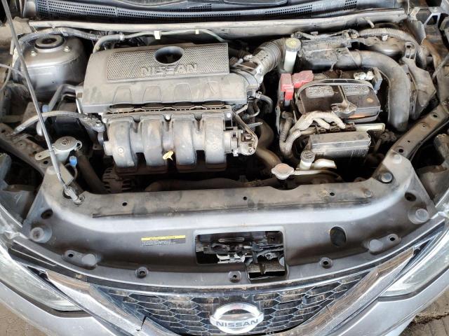 3N1AB7APXJY239598 - 2018 NISSAN SENTRA S GRAY photo 11