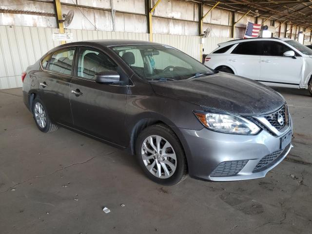 3N1AB7APXJY239598 - 2018 NISSAN SENTRA S GRAY photo 4