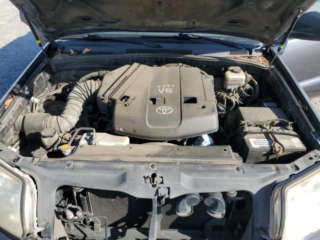 JTEZU14R968051142 - 2006 TOYOTA 4RUNNER SR5 GRAY photo 11