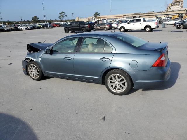 3FAHP0JA6BR333334 - 2011 FORD FUSION SEL GRAY photo 2