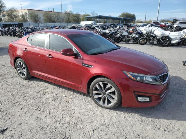 5XXGR4A70FG509522 - 2015 KIA OPTIMA SX RED photo 4