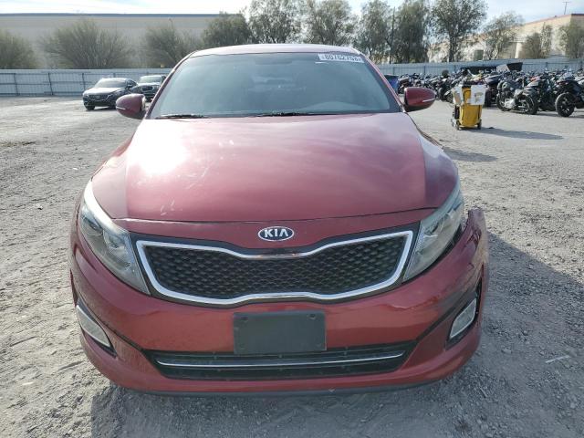 5XXGR4A70FG509522 - 2015 KIA OPTIMA SX RED photo 5