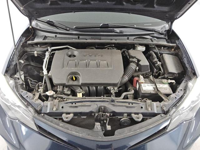 5YFBURHE0KP915506 - 2019 TOYOTA COROLLA L BLUE photo 11