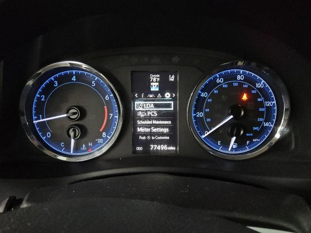 5YFBURHE0KP915506 - 2019 TOYOTA COROLLA L BLUE photo 9