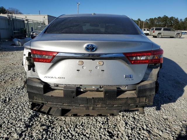 4T1BD1EB0GU053566 - 2016 TOYOTA AVALON HYBRID SILVER photo 6