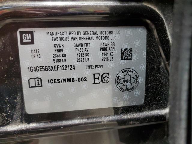 1G4GE5G3XEF123124 - 2014 BUICK LACROSSE PREMIUM BROWN photo 12